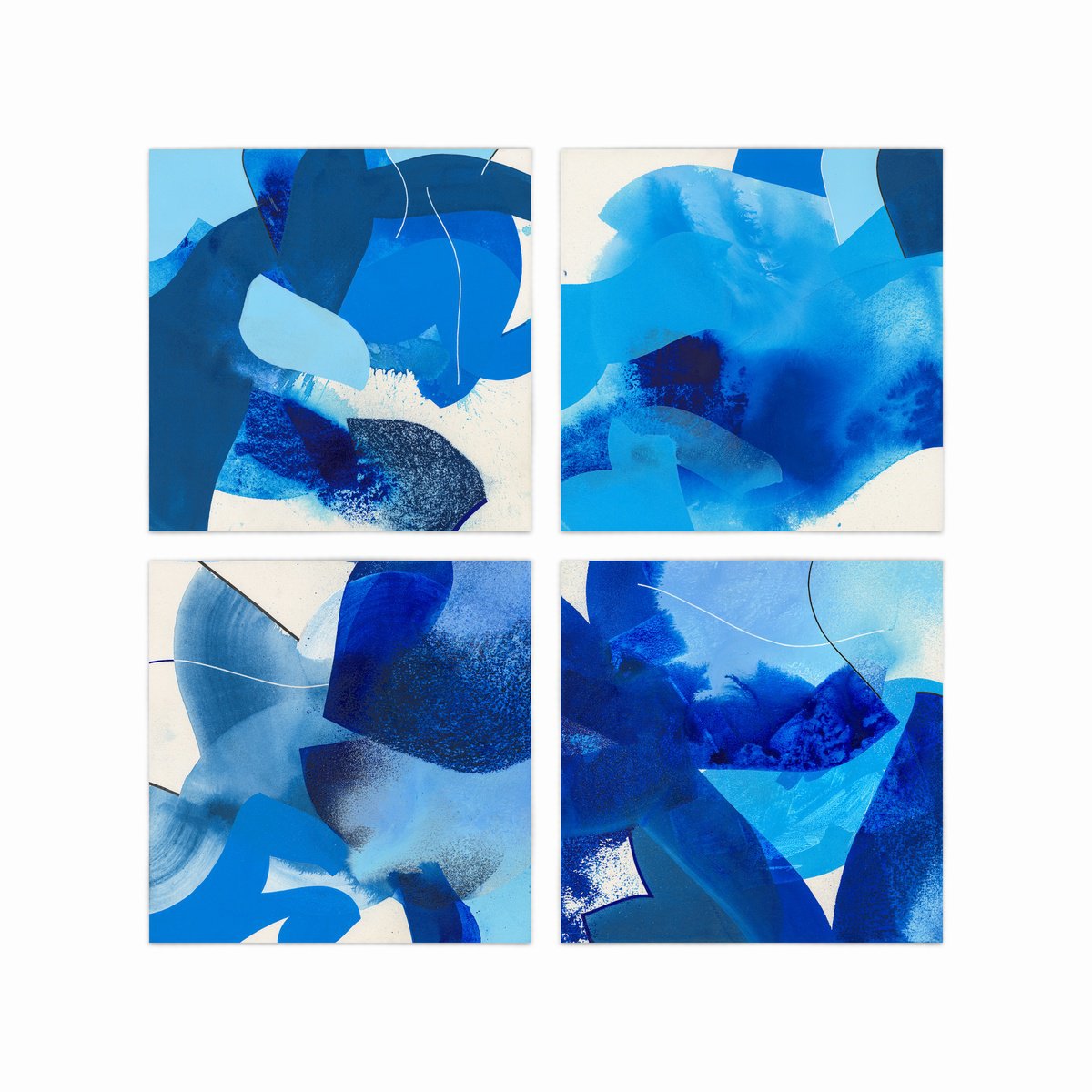 Blues By Smit Khond, 24 X 24, Artwork For Sale On Artfinder