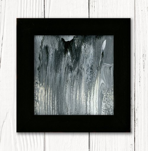 Quietude of Silence 16 - Framed Abstract Painting by Kathy Morton Stanion by Kathy Morton Stanion