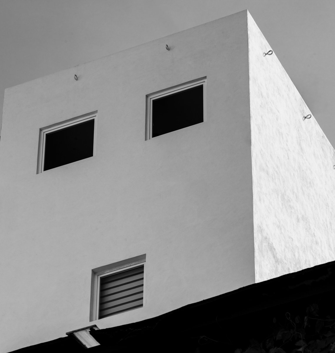 Geometric Photograph , Two Black Windows By Brandon Levalley, 40 X 30, Artwork For Sale On Artfinder