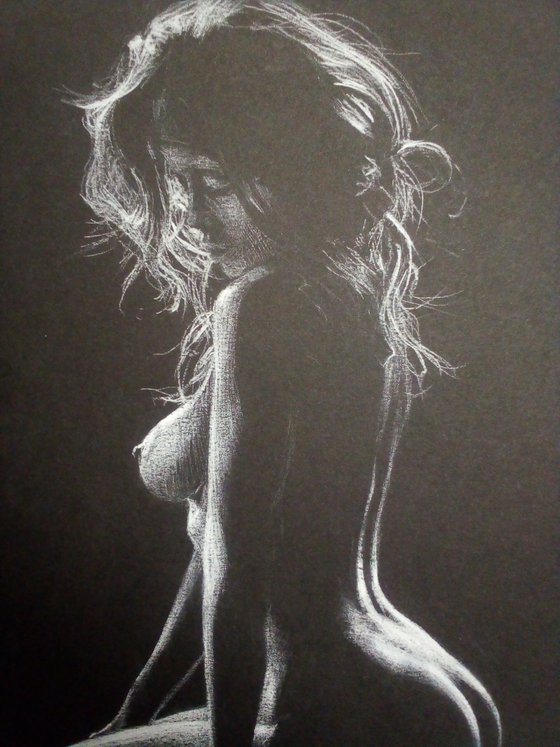 Nude noir #277 (21X29)cm