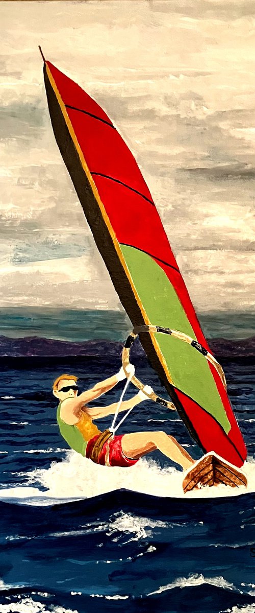 Windsurfing by Andrew Sabori