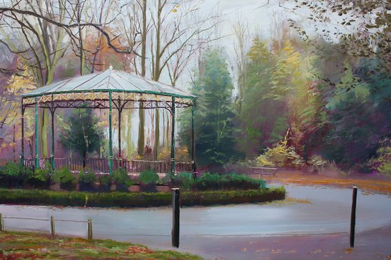 Peoples Park 6 - Autumn Bandstand