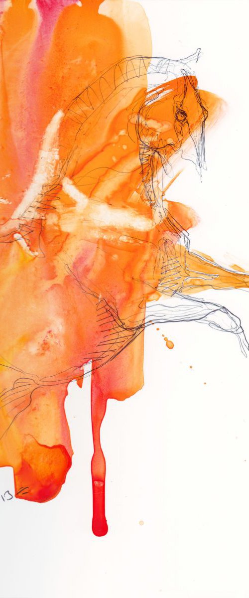 Equine Nude 66 by Benedicte Gele