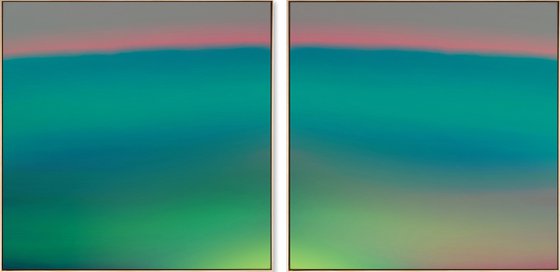 Aqua Sanatrix, 1 (diptych)