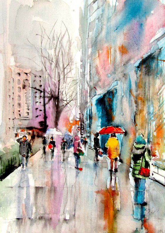 Rainy streets II