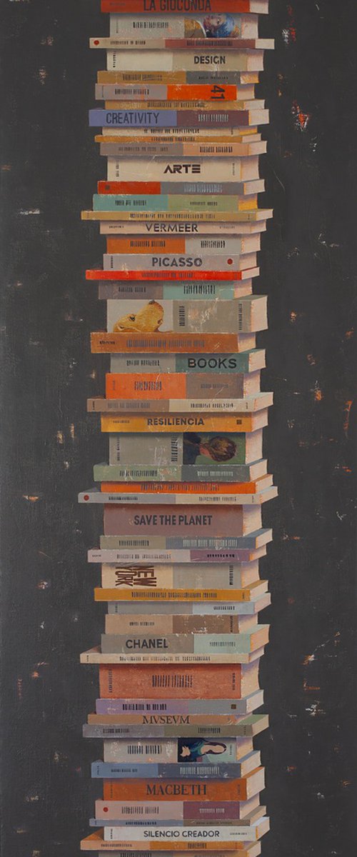 COLUMN IN BALANCE I by Tomasa  Martin