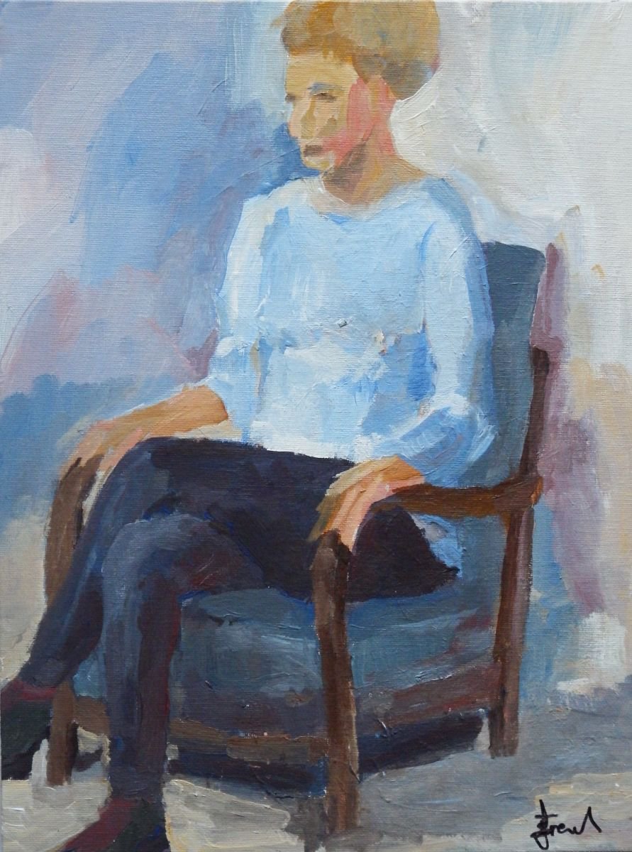 SEATED WOMAN by Baden French