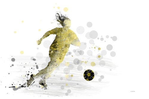 Soccer Player 9 by Marlene Watson