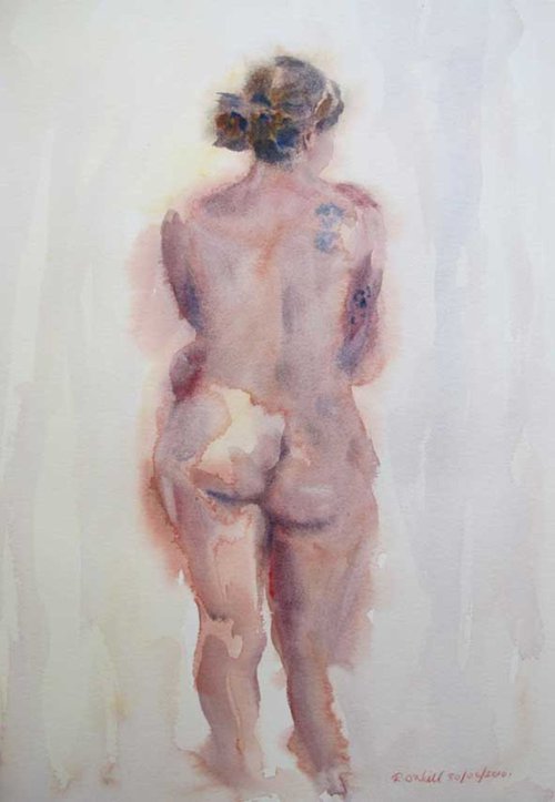 standing nude by Rory O’Neill