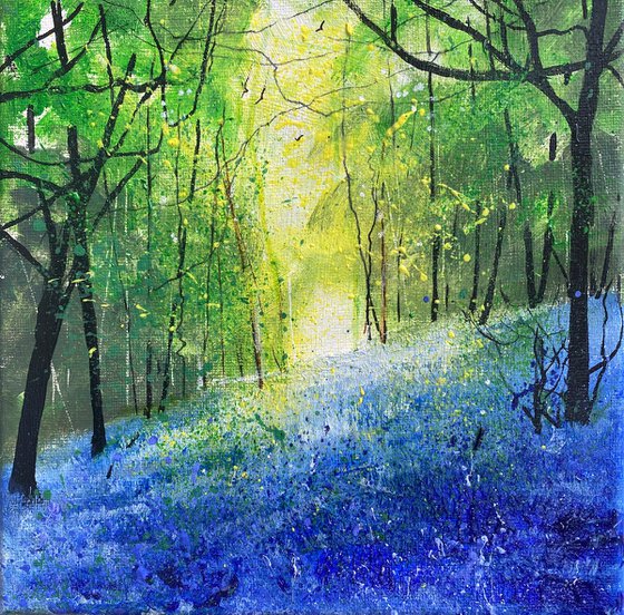 Spring day, Bluebell Wood