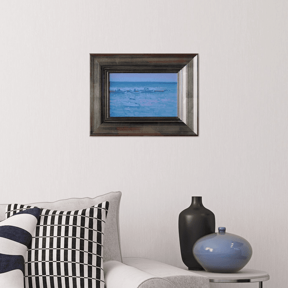 It's getting dark of Bali