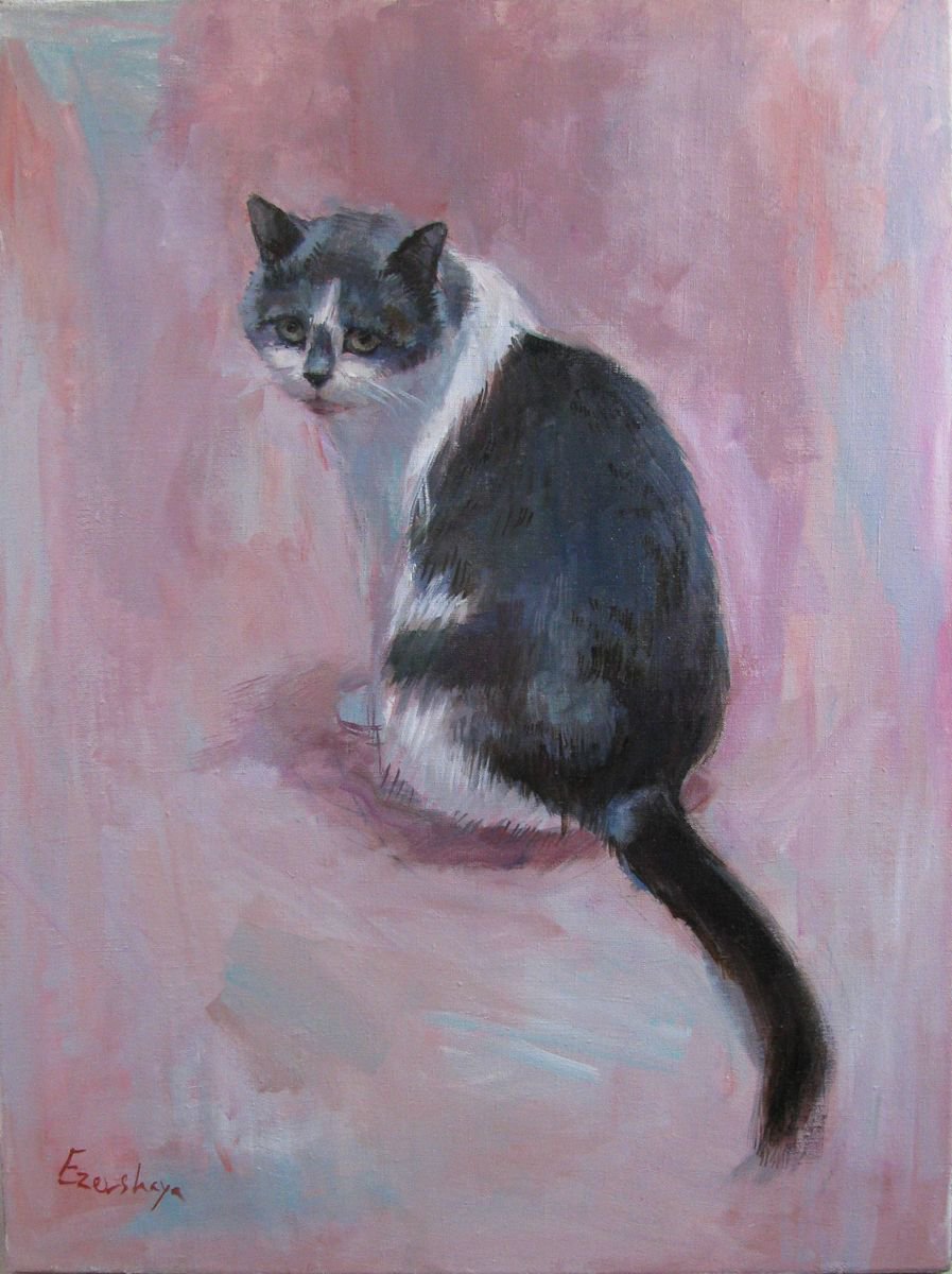 Cat by Nina Ezerskaya