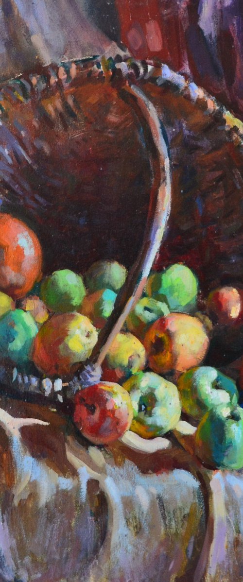 "Still Life with Apples" by Andriy Berekelia