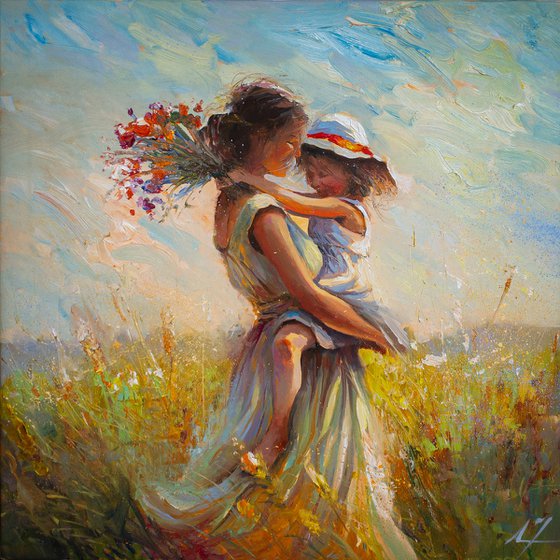 The joy of mother