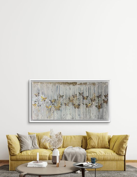 Golden Butterflies