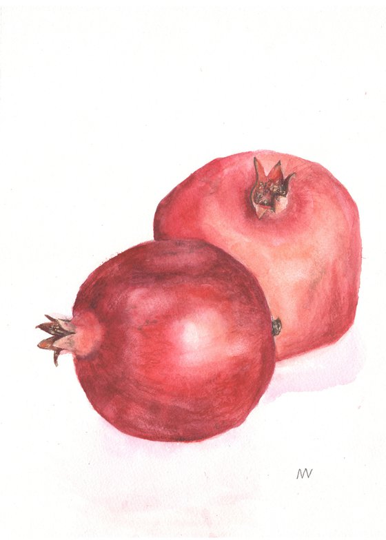 Two Pomegranates.