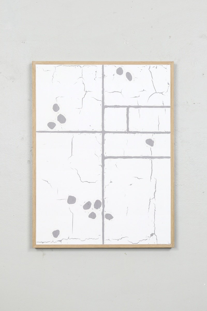 Abstract Painting By Johan Soderstrom, 25 X 33, #508 Extension Neglect, Original Artwork