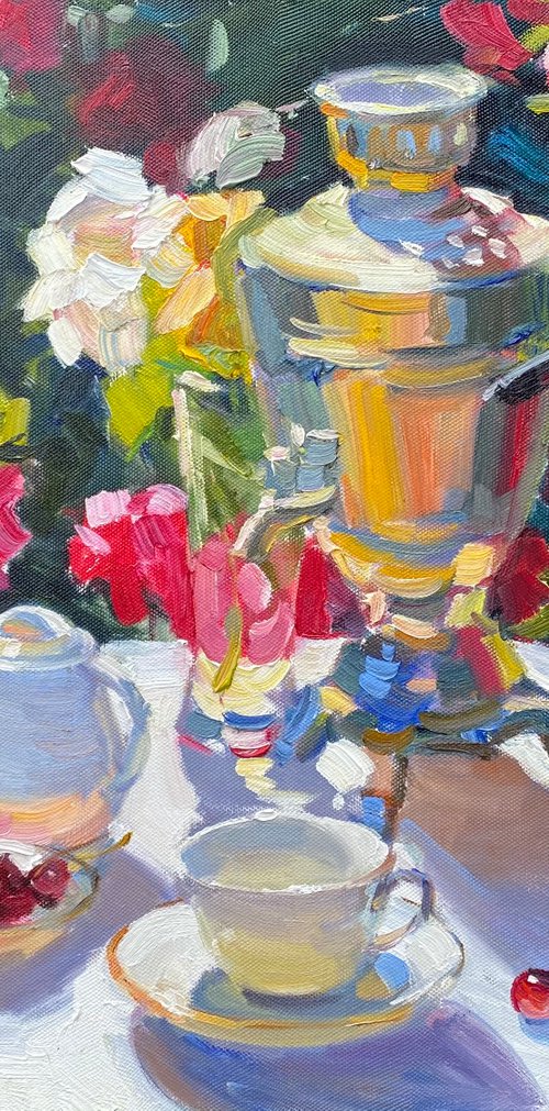 Teatime by Nataliia Nosyk