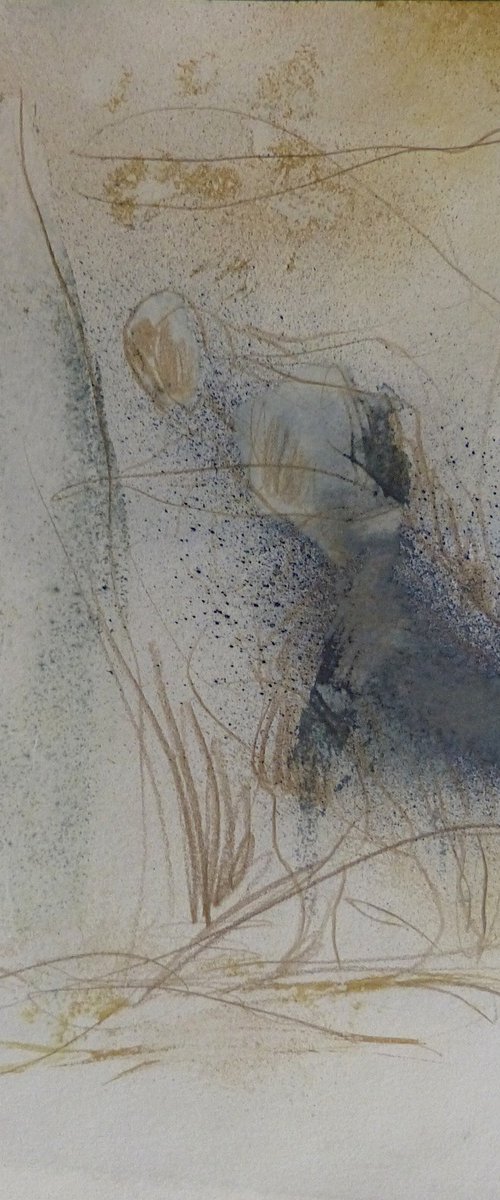 The woman sketch by Frederic Belaubre