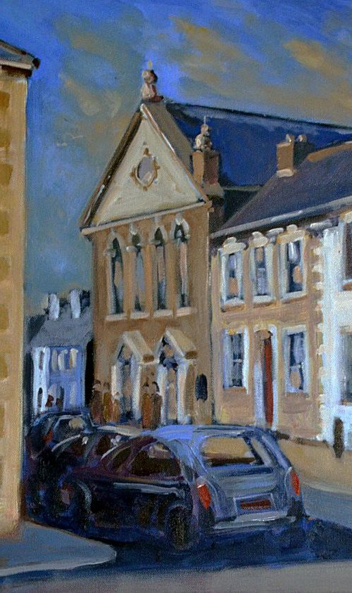 TABERNACLE STREET - ABERAERON - Wales by Gary Hiscott