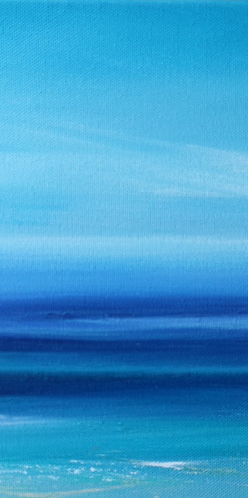 The Calm Blue, small, gorgeous by Mel Graham