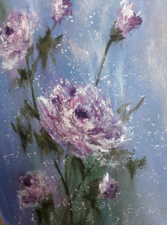Roses    Small  painting