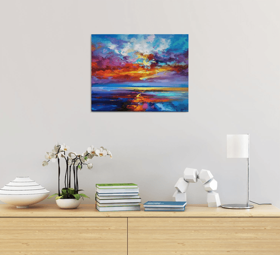 Abstract  seascape