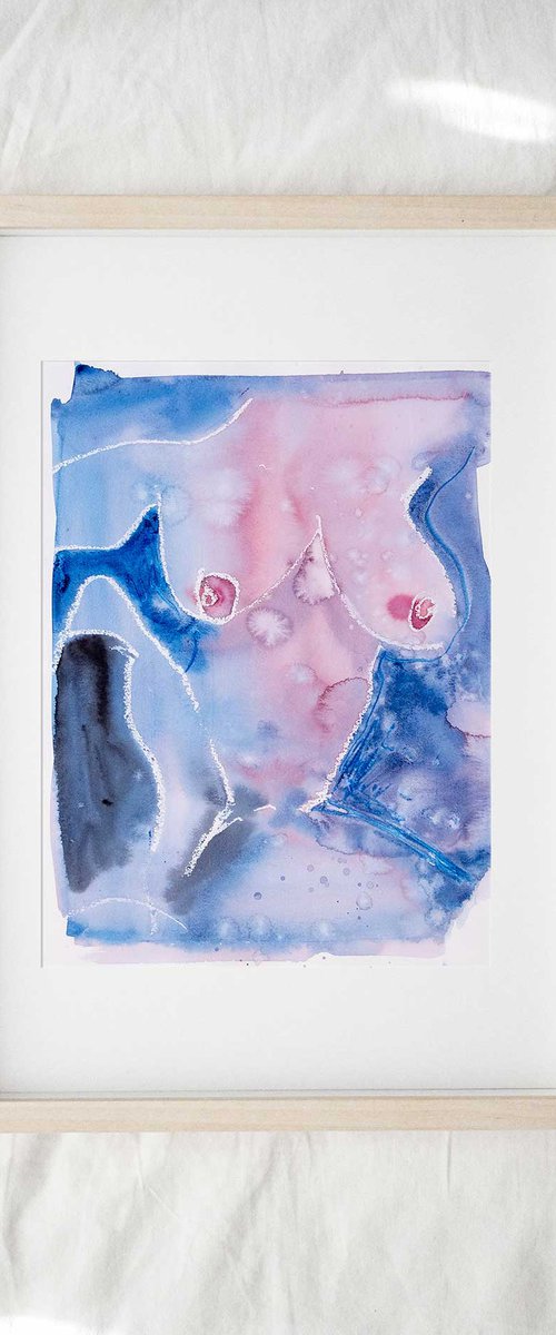 'Midnight II', nude study by Eve Devore