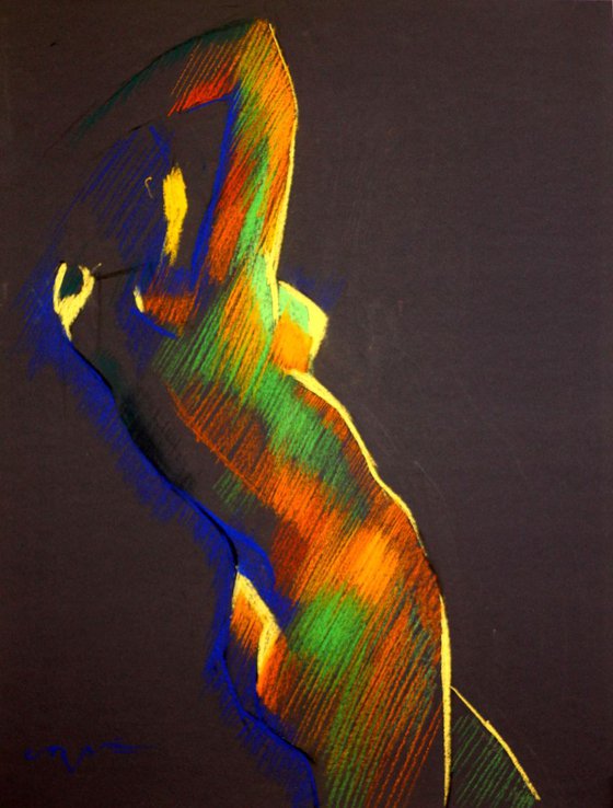 Pastel study 03 (2013) (sold)
