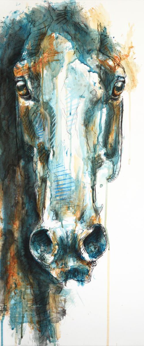 Face to Face 13t by Benedicte Gele