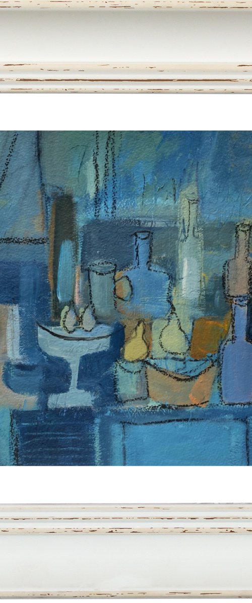 Blue Still Life II by Jan Rippingham