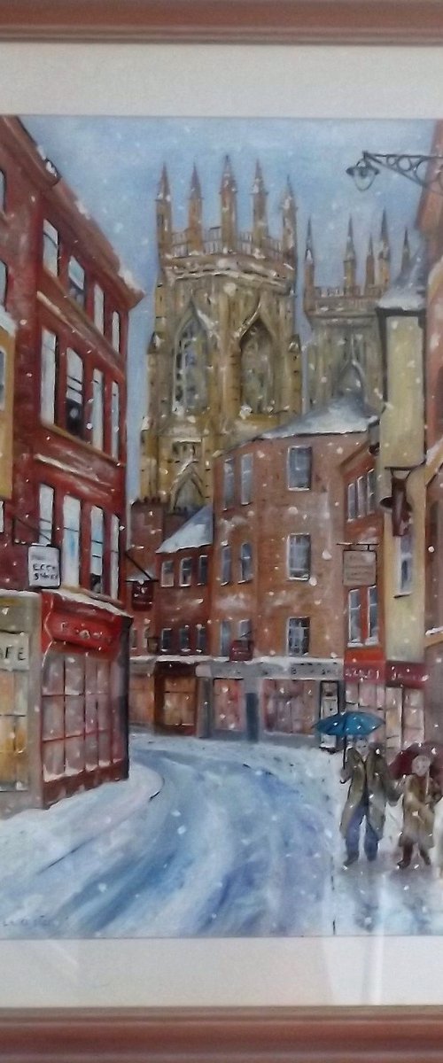A Winter Stroll In York by James Lancaster
