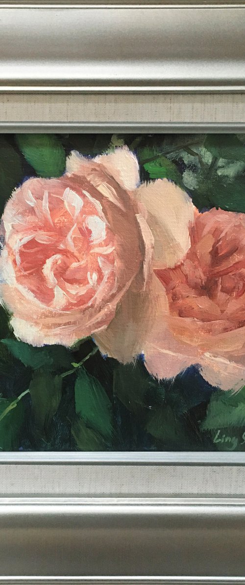 Rose Beauty (framed) by Ling Strube