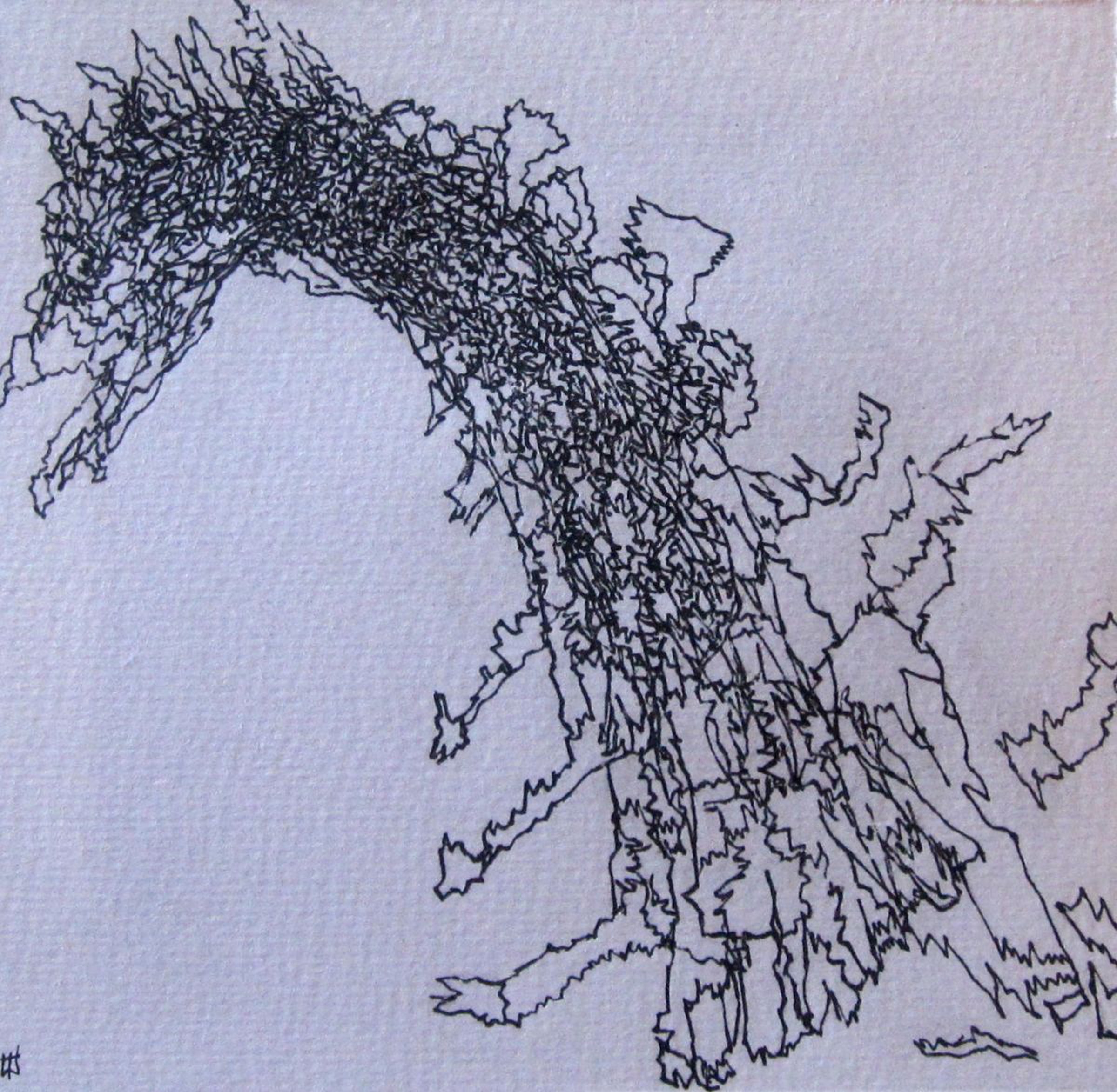 Falling Man 2013 Painting By Tom Winney Artfinder