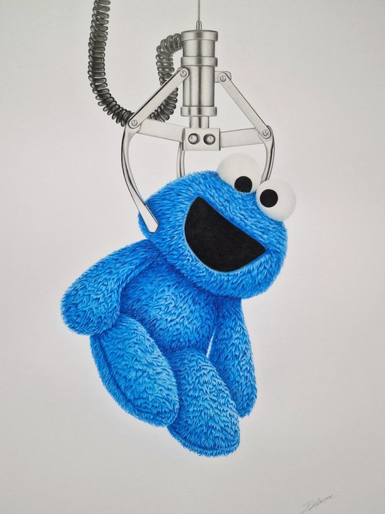 Cookie Monster: Fairground Claw Prize