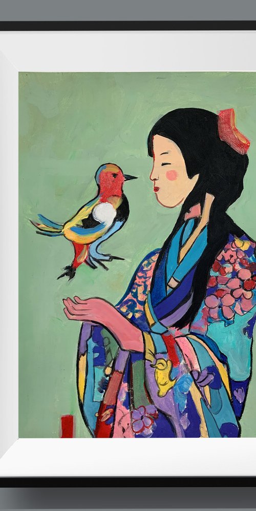 Japanese beauty. Fantasy woman. #11 by Vita Schagen