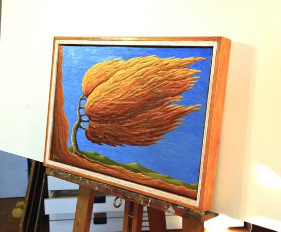 PAESAGGIO CON ALBERO