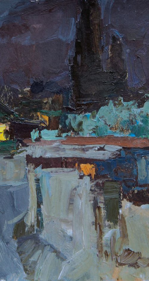 Evening in Yalta by Aleksandr  Kryushyn