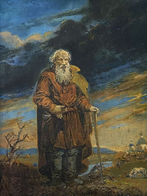 Lev Tolstoy by Oleg and Alexander Litvinov