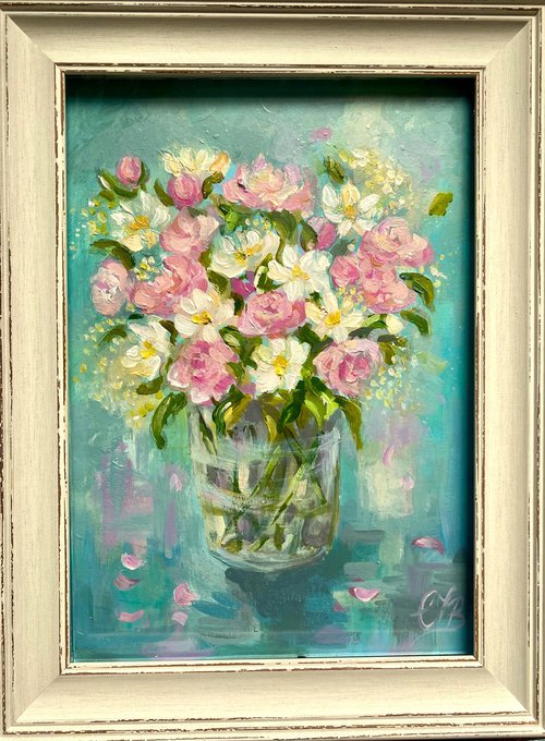 Pink Bouquet by Colette Baumback