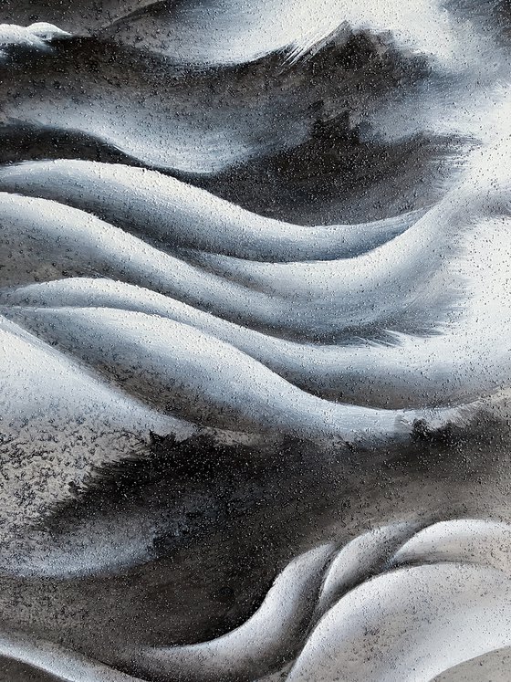 Liquid ridge