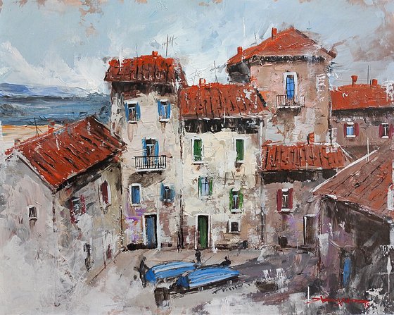 A city by the sea