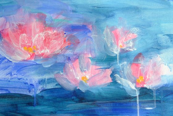 Quiet Pond - Inspired by Monet #33
