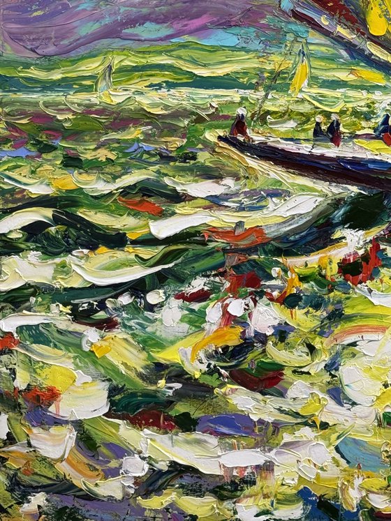 "Energy of freedom" Nice. French Riviera