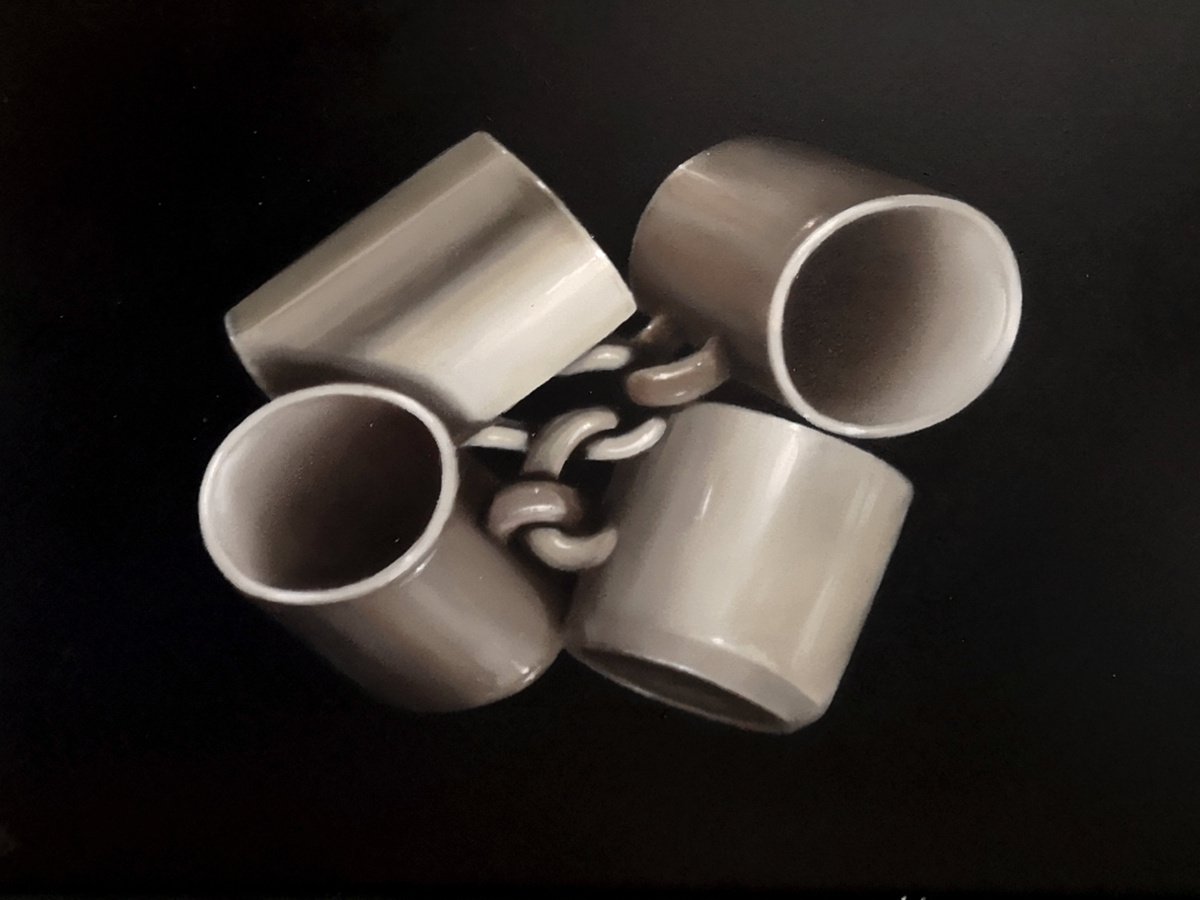 Impossible cups by Mike Skidmore