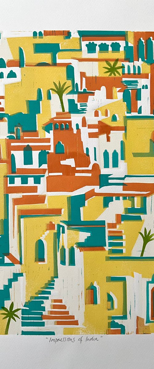 Impressions of India by Alison  Headley