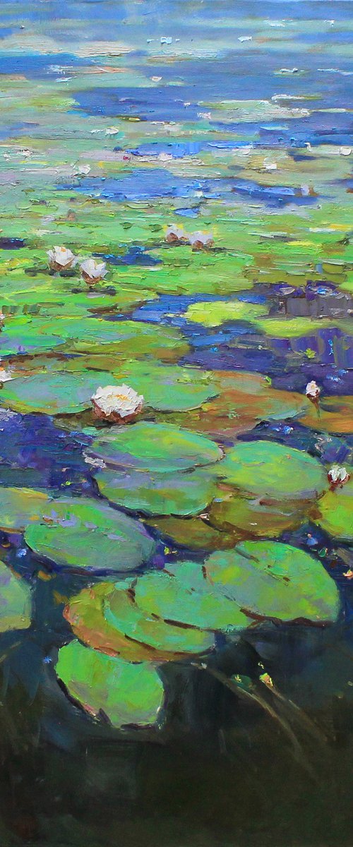 Water Lilies #4 by Sergei Chernyakovsky