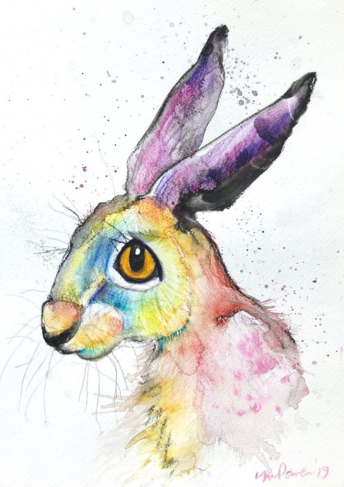 Rainbow Hare #05 by Luci Power