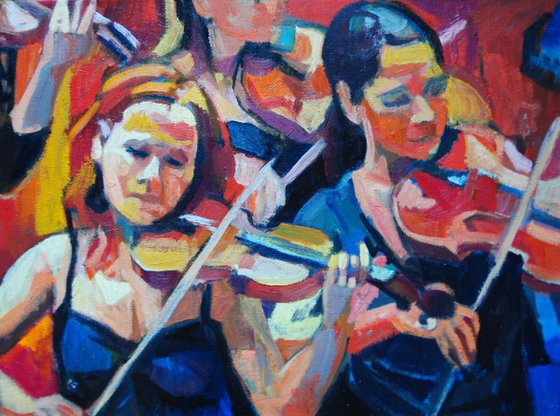 Musicians #2 / 40 x 30 cm