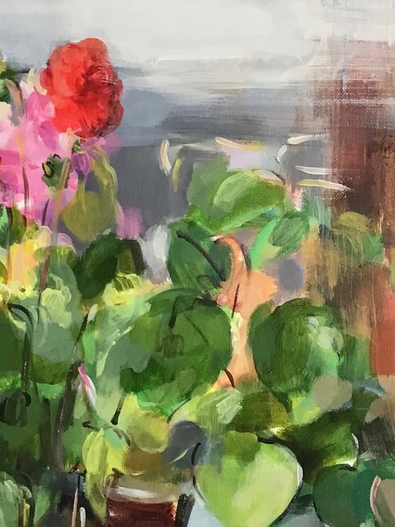 Fragments of the sunny day